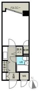ザ・ステージ早稲田【2階】の間取り