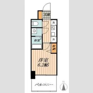 A&G KAMEJIMA【8階】の間取り