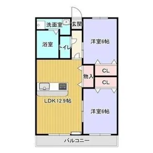 ファインパレス【1階】の間取り