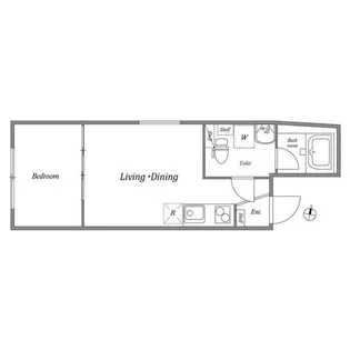 PASEO明大前【2階】の間取り