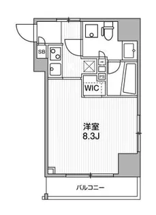 ALTERNA銀座 オルタナ銀座【11階】の間取り