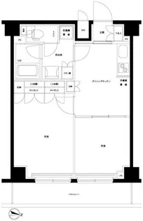 ルーブル墨田立花【6階】の間取り