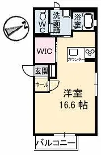 リーベンステージ出汐【3階】の間取り