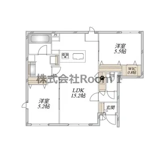 【ペット共生・ZEHマンション】ヘーベルメゾン アトル・旭化成ヘーベル【1階】の間取り