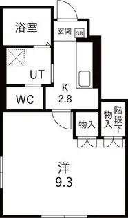 LeveL vijf B(ルベルファイフB)【1階】の間取り