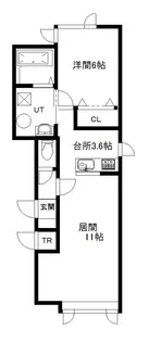 Acid(アシッド)【1階】の間取り