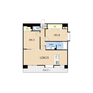 LIBTH八王寺【3階】の間取り