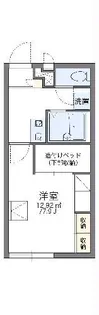 レオパレスジュリアン【2階】の間取り