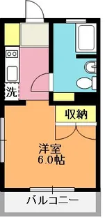 CityRoomNook【3階】の間取り