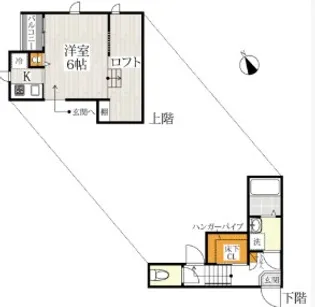 CB新座1st Stage【1階】の間取り