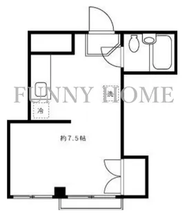 DRホームズ池尻大橋【2階】の間取り