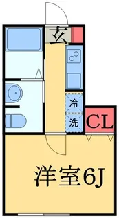 Proud Court稲毛【2階】の間取り