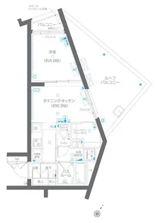 ZOOM碑文谷【2階】の間取り
