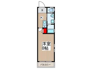 エステートピアM6【2階】の間取り