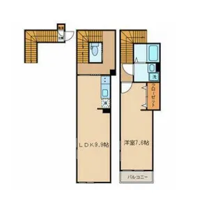 四つ木エスコート8の間取り