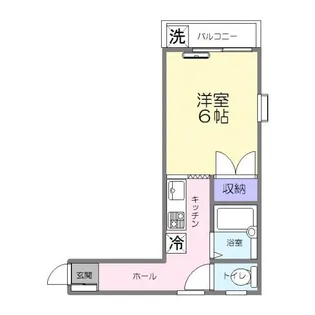 タナカビル【2階】の間取り
