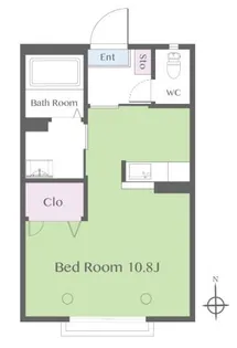 プランドールI【2階】の間取り