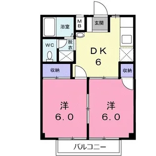 セピアコートSATO【2階】の間取り