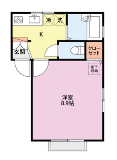 ナウシカ【1階】の間取り