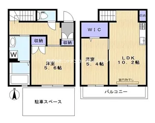 メゾン KEY【1階】の間取り