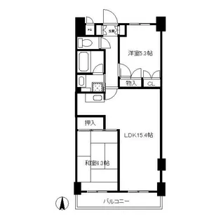 サンクレスト青葉台II【4階】の間取り
