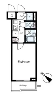 ルーブル高田馬場【2階】の間取り