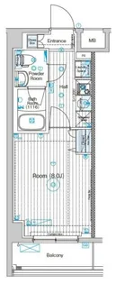 フュージョナル東墨田【4階】の間取り