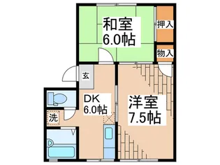 メゾン・ド・トマト【1階】の間取り