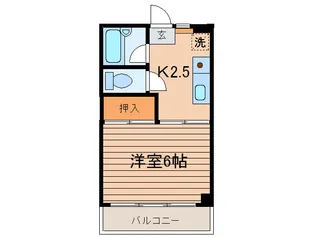 メイプルハイツ【1階】の間取り