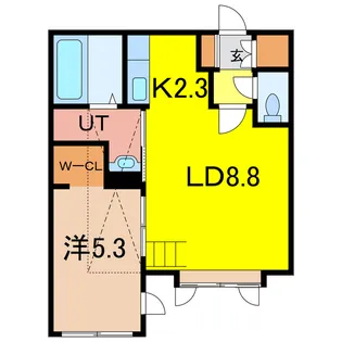 ブランシェ【2階】の間取り