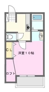 ドミールK I【1階】の間取り