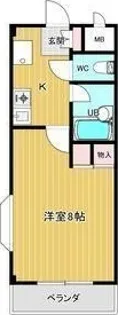 EAST TOWN K【2階】の間取り