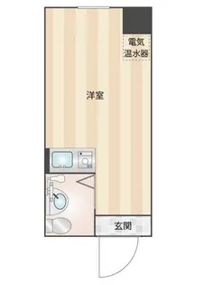 ダイヤモンドビル北千住【1階】の間取り
