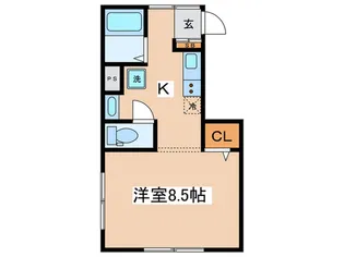 VISTA本駒込【3階】の間取り
