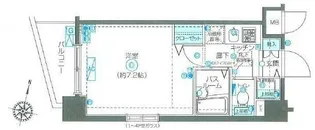 フェニックス新川崎【4階】の間取り