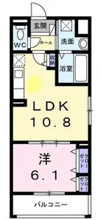 ハレプア【3階】の間取り