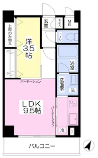 クレストコート【5階】の間取り