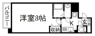 CASA FLUENTE【2階】の間取り