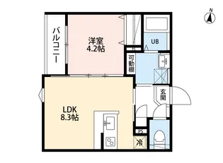 SOLARE 元町(ソラーレ モトチョウ)【3階】の間取り
