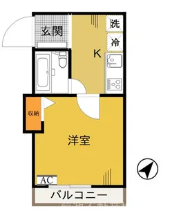 清瀬貴志ビル【3階】の間取り