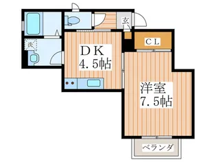 Mon Chou Chou【1階】の間取り