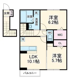 ソフィア【2階】の間取り
