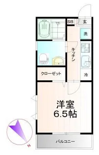 ピアコートTM田端【4階】の間取り