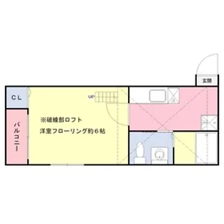 コンパートメントハウス鳩ヶ谷II【1階】の間取り