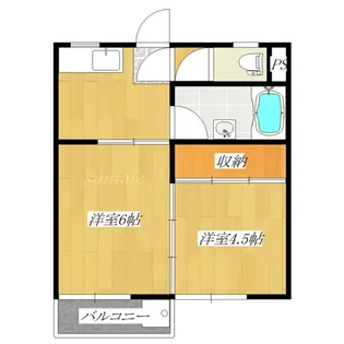 橋本ビル【4階】の間取り