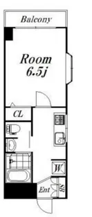 シャルム武蔵小山【8階】の間取り