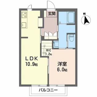 ディアスノザワ【2階】の間取り