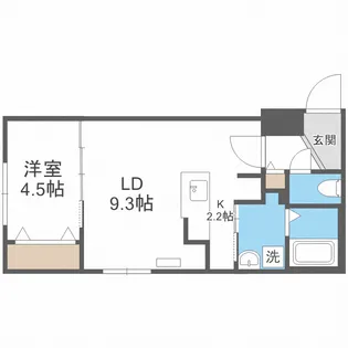 ブランシャール中島公園HD【3階】の間取り