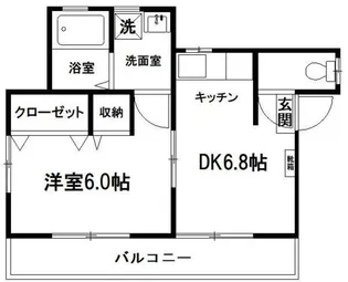 メゾン ヤマダ【2階】の間取り