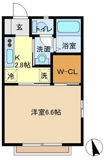サクラメントファーム【1階】の間取り